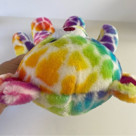 Build-A-Bear Rainbow Safari Wild Style Animal Print 2018 Plush Stuffed BAB 16" - Picture 12 of 13